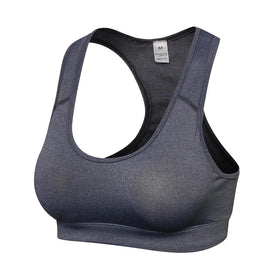 Custom OEM logo High Quality Polyester Spandex Printed Logo Plain Women Gym Sports Bra Fitness Running Ladies Sexy Yoga Bra