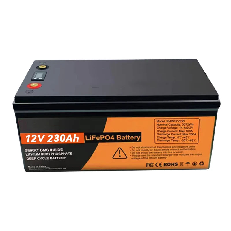 Rechargeable Lithium Ion Battery 24V Lifepo4 Battery Pack 12V 230ah 280ah 300ah Lithium Ion Battery