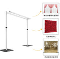 Wholesale Fashionable Aluminum Double Drape Backdrop Stand Kit for Wedding Events