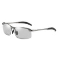 Photochromic Sunglasses Men Alloy Polarized Driving Chameleon Male Change Color Sun Glasses Day Night Vision Driver's Eyewear