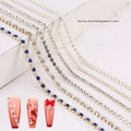 2025 Crystal Hot Selling Silver and Gold Cup Chain for Nail Art Jewelry Fashion Nail Decoration Chain Metal Chain