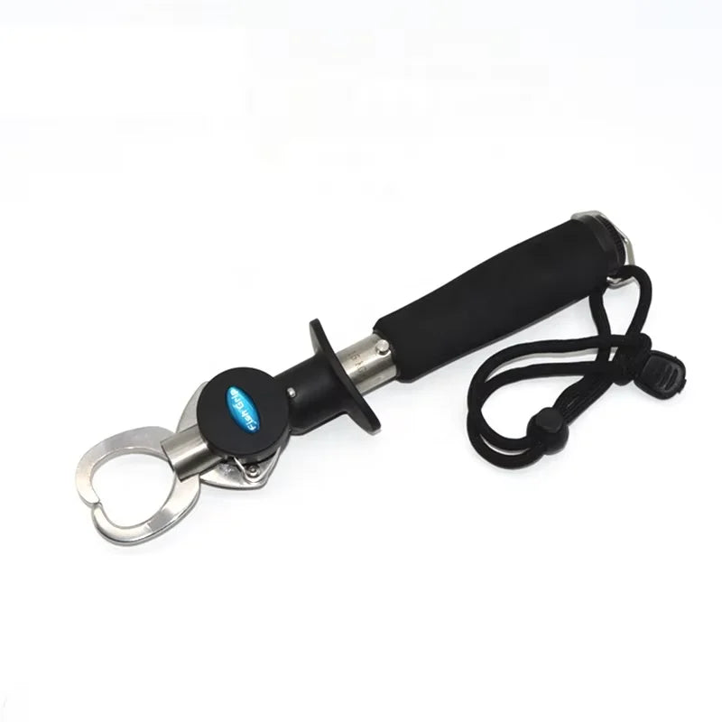 TAKEDO KY04 24cm Portable 15kg Multifunctional Stainless Steel Fish Controller With Scale and  Weight