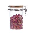 Transparent 600ml 750ml Jars Glass Storage air Tight Glass Storage Food Jars Clip Top