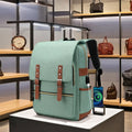 Wholesale Fashionable Oxford Cloth Canvas Backpack with Zipper Closure Waterproof Contrast Color Travel & School Bag Students