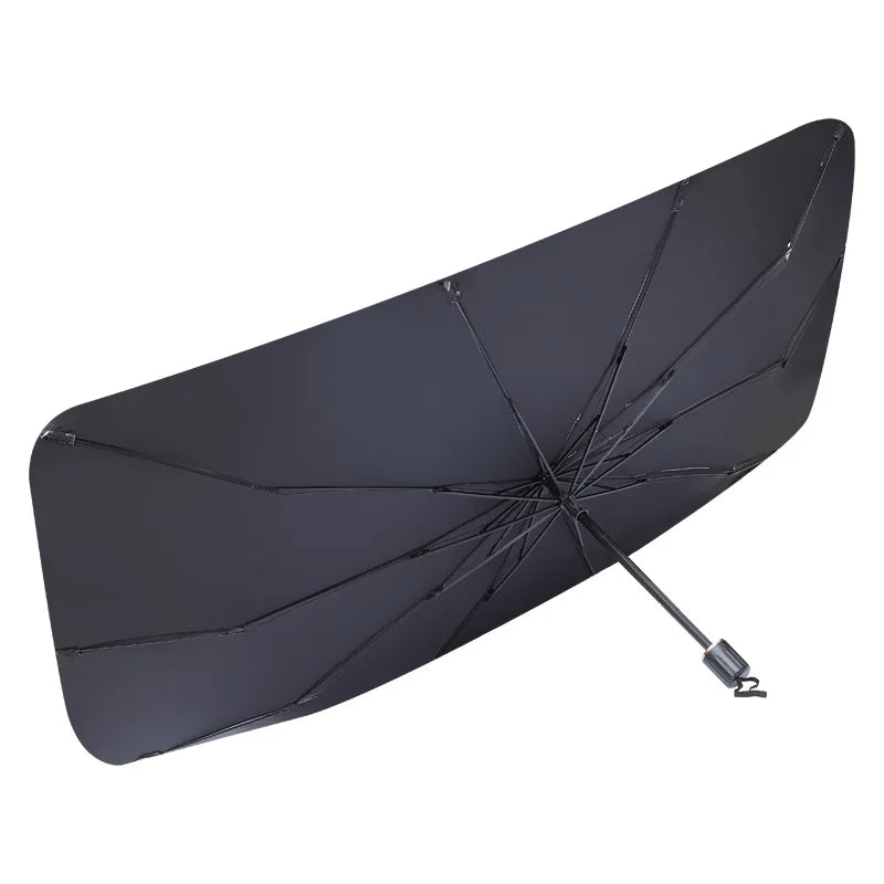 LOTUS Factory Directly Car Protection Insulation Front Windshield Glass Car Foldable Umbrella with Logo Printing