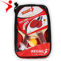 Professional Cheap Promotion Table Tennis Racket Suit  with 3 Table Tennis Balls  Set  Customization Pingpong Bat Factory OEM