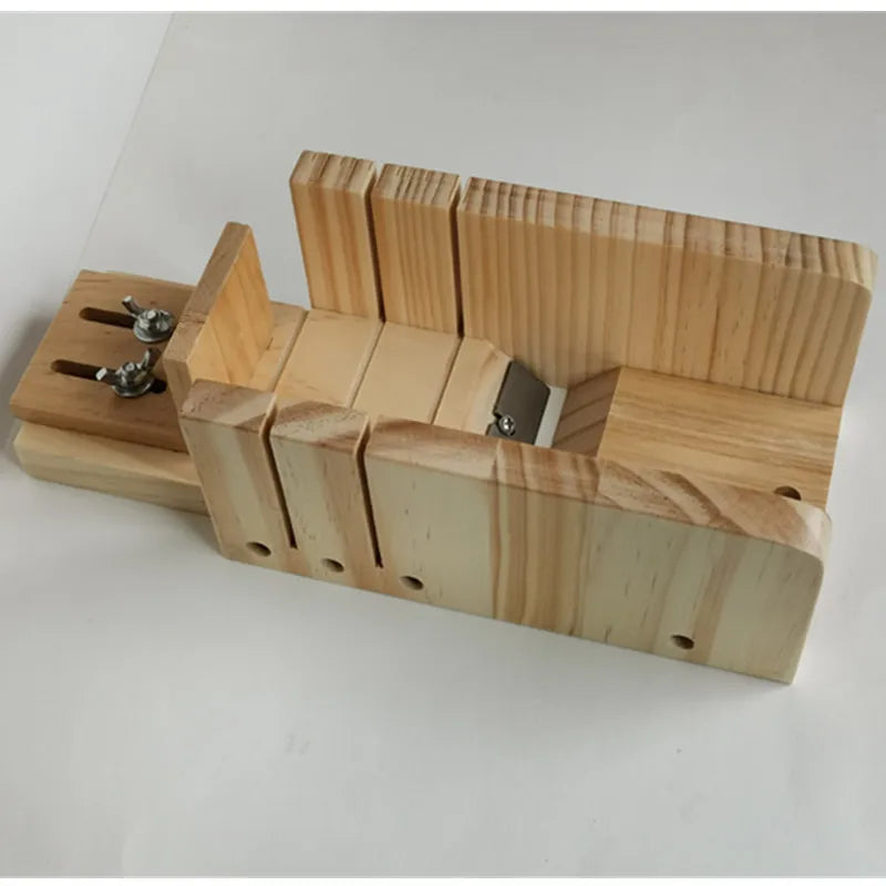 Multi Functional Practical Adjustable Bamboo Soap Making Tool Soap Making Set Soap Kit