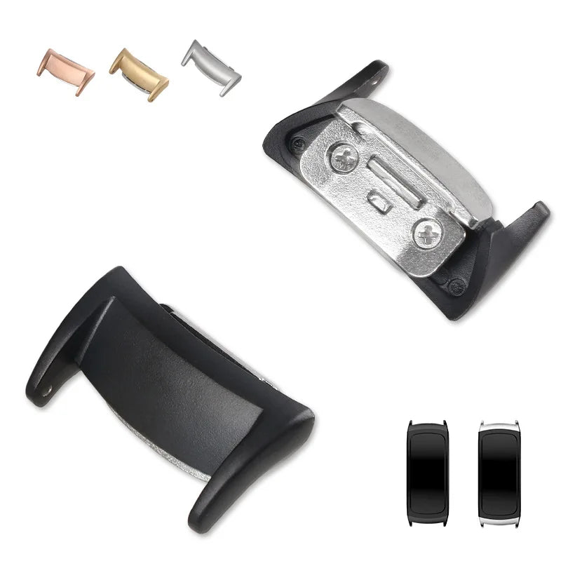 18mm Stainless Steel Watch Band Connector for Samsung Gear Fit2 SM-R360