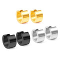 New Trendy Titanium Huggie Earrings Plated for Unisex