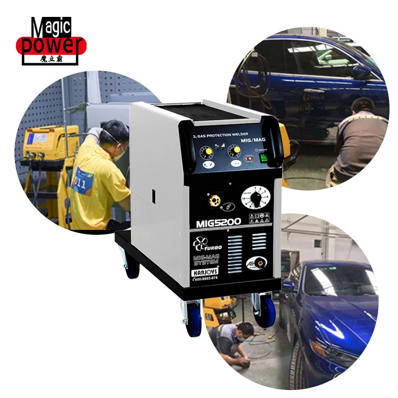 Mig Welding Machine for All Metal Inverter Welder Powerful Electric Arc Welding Machine
