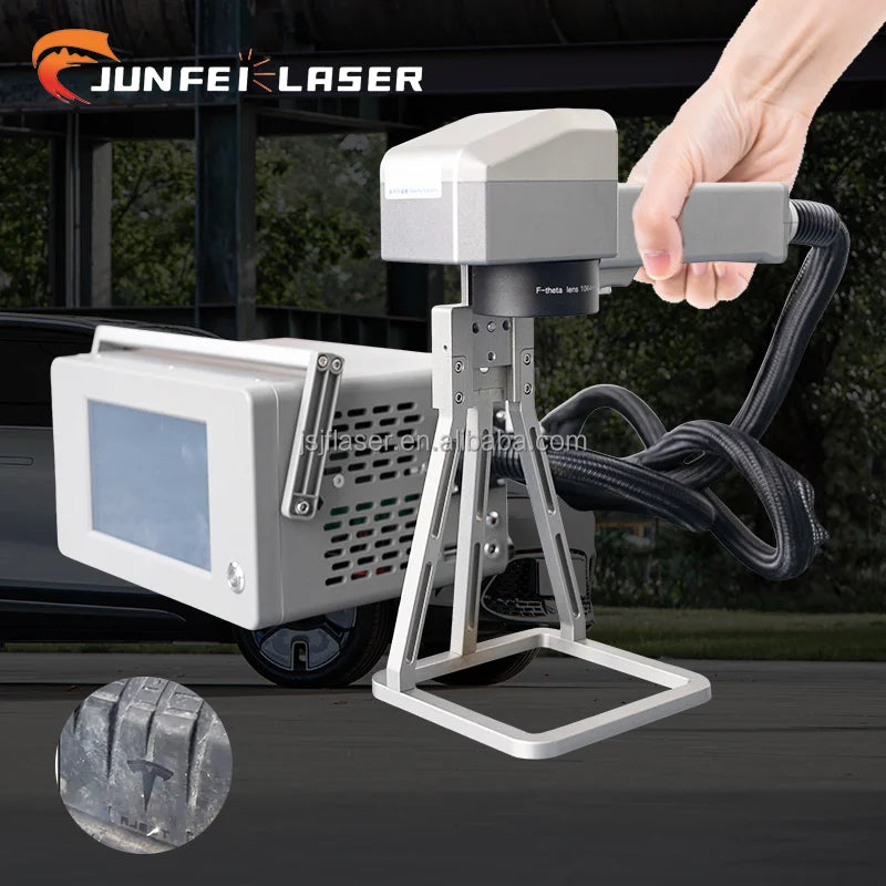 Q8A Handheld 20W 30W Hand Held Laser Marking Machine Printer Fiber Laser Marking for Clocks
