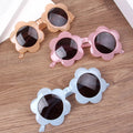 New Fashionable Kids Cute Flower Square UV Protection Sunglasses Frame Children's Fashion Shape for Kids