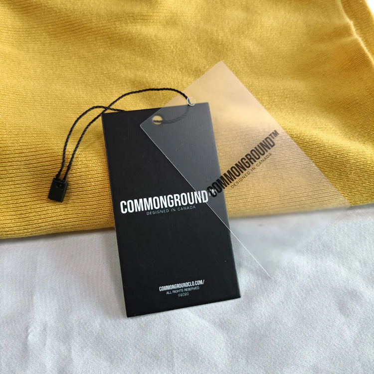 Luxury Frosted Pvc hang Tag/Cardboard Paper Hang Tags for Clothing Own LogoClothing hang Tag Labels with New Design
