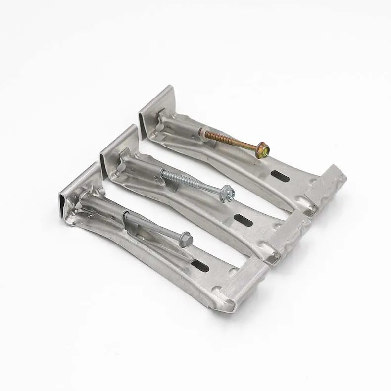 Construction Accessories 5 Inch Galvanized Hidden Aluminum k Style Quick Screw Gutter Hangers