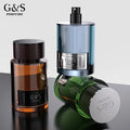 Factory Wholesale High Quality 50ml 30ml 100ml Glass Luxury Square Spray Perfume Clear Crystal Bottle Screen Printing
