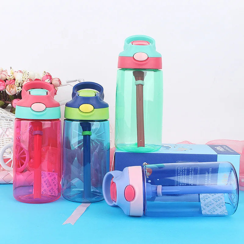Kids Water Bottle Tomatodo Printing Child Drink Water Bottle 2022 Plastic PC with Straw Cute CLASSIC Polishing TOUR Customized MegaBDM