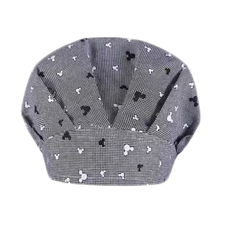 Manufacturer Adjustable Bouffant Scrub Head Hat for Long Hair Cartoons Working Hats Women Nurse Doctor Hospital Uniform Hat