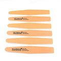 Personalized Wholesale Diamond Shape Abrasive zebra 100/180 Grit Emery Board Nail File Custom logo