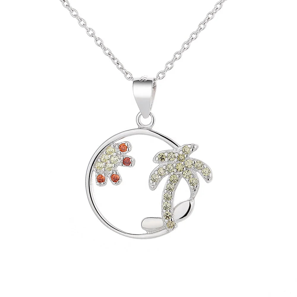 Style Happy Life Green Coconut Charm DIY Necklace Pendant