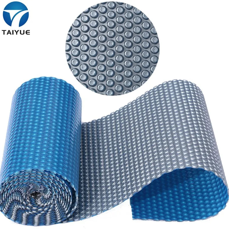 Blue Solar Pool Cover Dust Proof Bubble Spa and Children's Pool Cover for Children's Pools