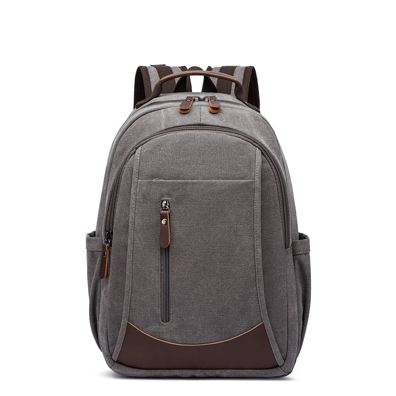 Good Quality Outdoor Sports Backpack New Design Laptop Backpacks Large Capacity Mens Canvas Leisure Waterproof School Bag