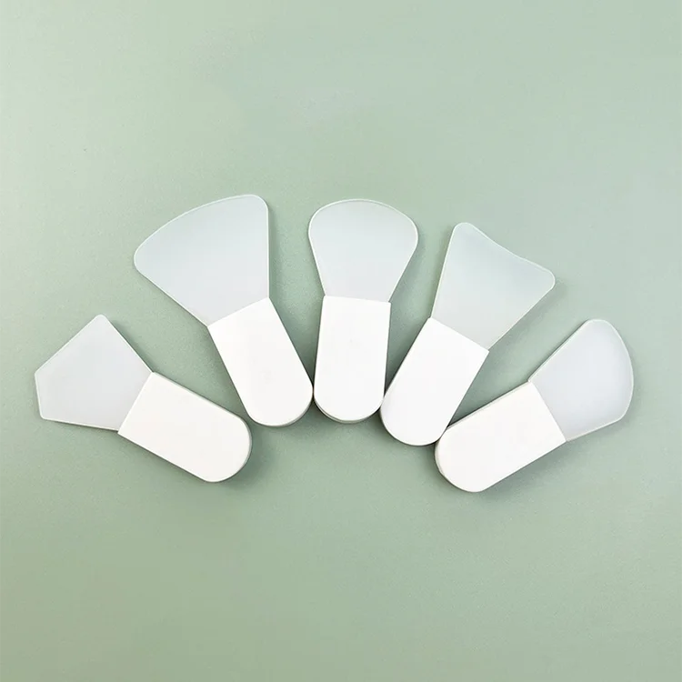YS Soft Silicone Face Masque Brush Facial Skin Care Portable DIY Face Cream Mud Mixing Brushes Reusable Makeup Beauty Tools