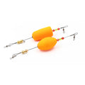 Inshore Sea Fishing Setup Popping Cork Rig Fishing Float Wobbers for Redfish Perch Fishing Float
