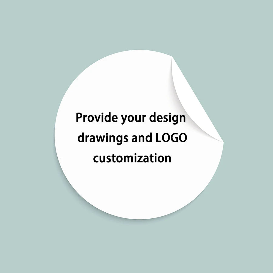 Wholesale Custom Diameter 6.5-8cm Round Waterproof Coated Paper Label Stickers 100-10000PCS