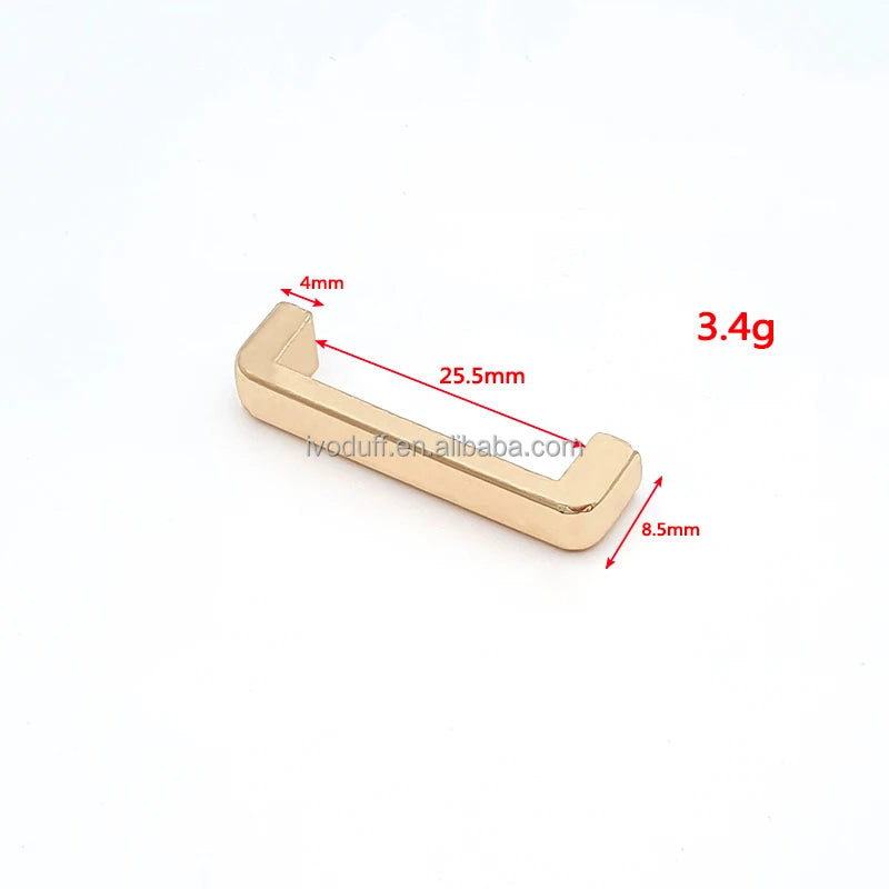 Factory Supply Bag Hardware 1 inch Rainbow Color Purse Accessories Strap Connector Arch Bridge