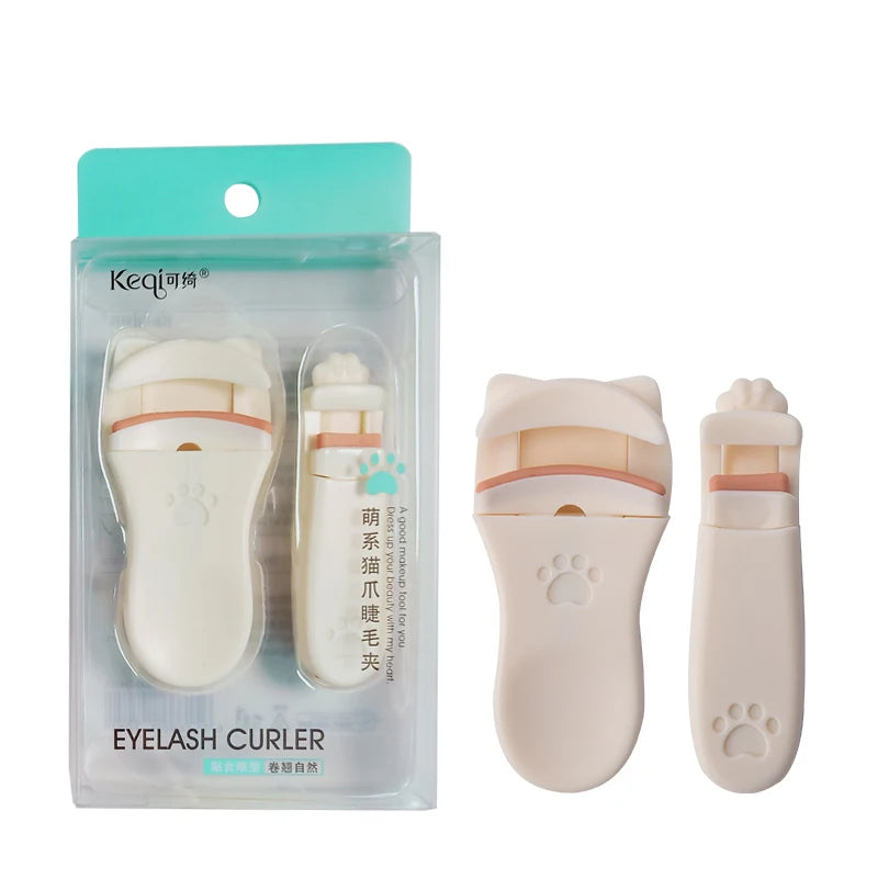 OEM Wholesale Portable Mini Eyelash Curler New Design Plastic Personal Care Tool Cute Factory Stock for Eyelash Care