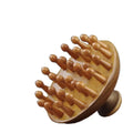 Wooden Scalp Massager Anti-Static Round Wide Tooth Hair Brush Guasha Tool Scraping Body Massage Comb Home Comfortable