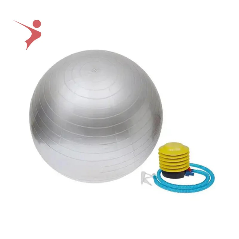 55cm Eco-friendly Gym PVC Yoga Balls + Pump Strong Stability  Exercise Pilates Swiss Gym Ball  and Fitness Ball Welcome OEM