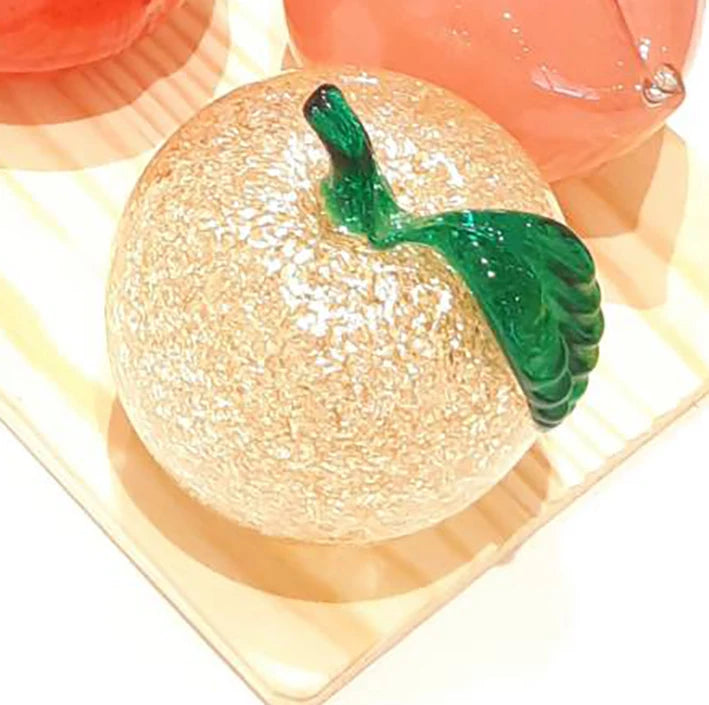 Figurine DIY Blank Lampworking Handmade Glass Fruit Paperweight Sculpture Folk Art Promotional Gift
