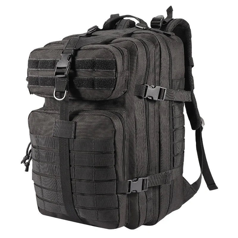Hot Sale YAKEDA 45L Waterproof Linen Assault Rucksack Hiking Mochila Mens Backpack Tactical Backpack Bagpack Outdoor