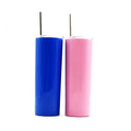 Double Wall 20oz Stainless Steel Drinking Tumbler Straight Body Cup Tumbler Sublimation Blanks