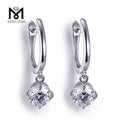Messi Gems MSE-517 Fashion Jewelry Simple Design Gold Jewelry 14K Gold Lab Grown Diamond Stud Earrings