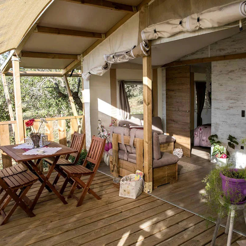 Manufacture Luxury Safari Glamping Hotel Tent Tenda De Lona