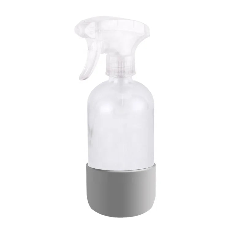 Factory-Made Clear Glass Trigger Spray Bottle 500ML Home Use Room Spray Bottles Empty with Plastic Pump Wholesale Price