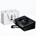 Luxury Custom Gift Handle Paper Bag Recyclable Retail Clothing Brand Logo Custom Shopping Packaging Bags