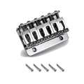 Factory Direct Wholesale Metal 65mm Chrome Electric Guitar Accessories Electric Guitar Fixed Bridge Pull the String Board
