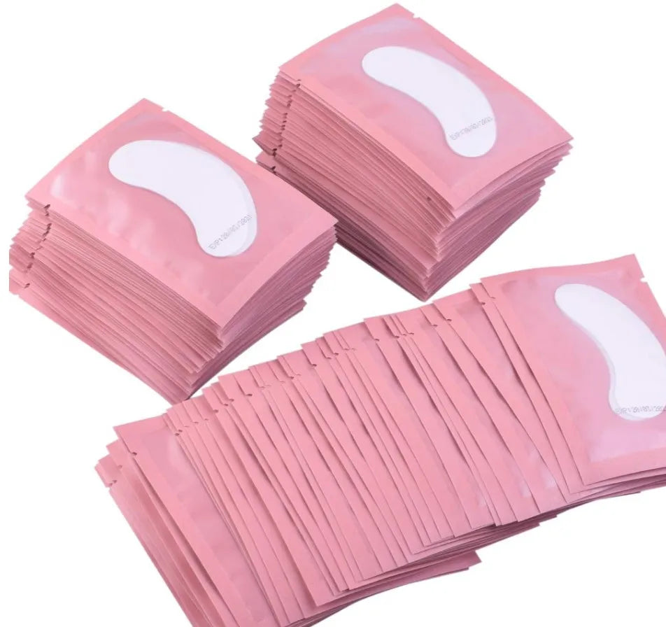 Hydrogel Gel Eyelash Patches for Eyelash Extension V-shaped Eyepads Patch Lash Extension Mask Eyepad