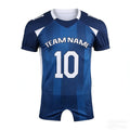 Customizable Printed American Football Jersey Tee Top Elastic Short Sleeves Training Practice Shirt for Men Design Your Own Team