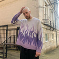 OEM Private Label Men Custom Stock Drop Shipping Distressed Mens Knit Sweater