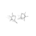 Stud Fashion Simple Starfish Earrings for Women Irregular Geometric Modern Creative Party Jewelry Gift