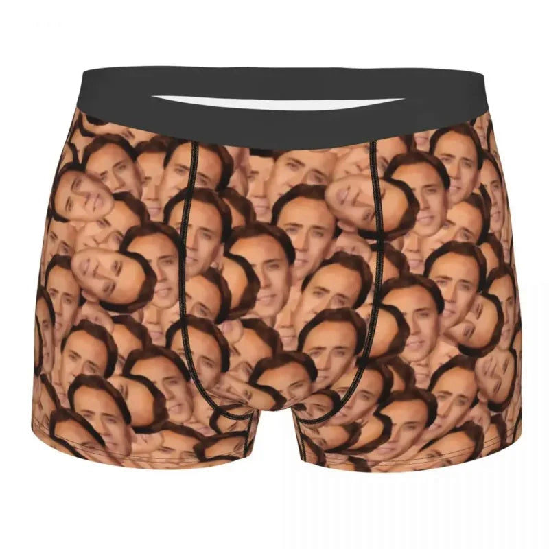 OEM Manufacturer Dropping Shipping Business Underwear Men Print on Demand All Over Digital Print Underpants Personalized Boxer