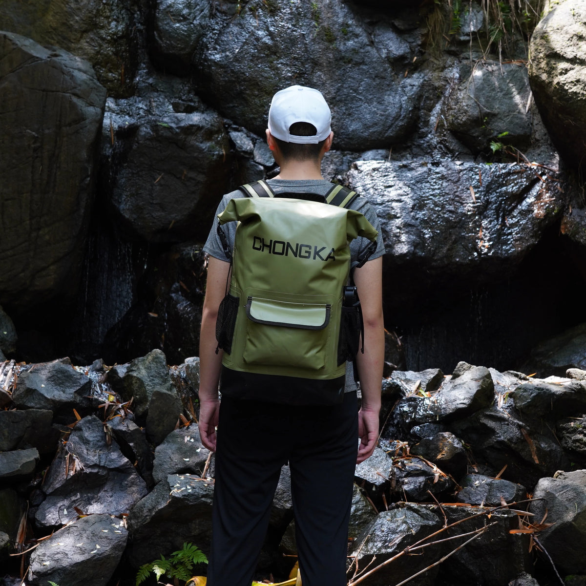 Ready to Ship Water Proof Floating Roll Top Dry Backpack Outdoor Water Sport Waterproof Dry Bag
