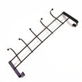 Hot Sale Kitchen Iron Art Non-marking Nail-free Hook Multi-row Cabinet Storage Hanger 5 Pcs Row Hook