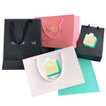 Custom Printed Gift Paper Shopping Bags  Bag Packaging with Handle Luxury Bags for Wedding/jewelry/cosmetic