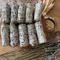 White Sage Smudge Sticks 4" Inch Smudging Wands | Smudge Kit White Sage Incense Sticks for Home Cleansing