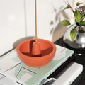 Nicole New Handmade Eco-Friendly Round Concrete Cement Incense Holder Silicone Molds